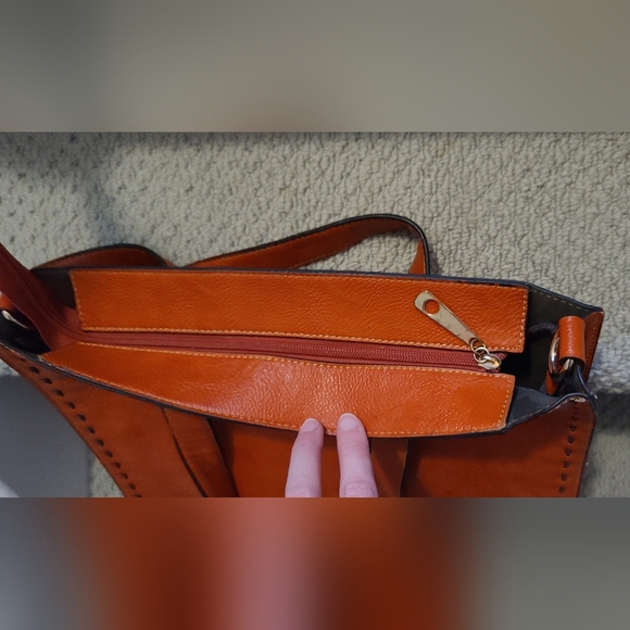 Michael Kors Burnt Orange Tote Style Bag - Picture 7 of 15